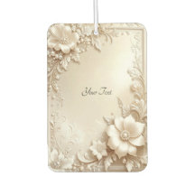 Ivory Flowers Air Freshener