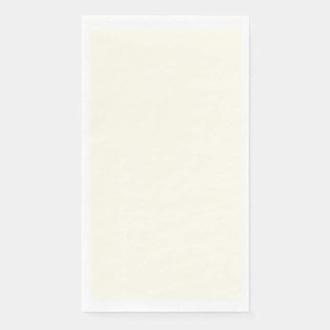 Ivory Guest Paper Napkin Serviette (Vorderseite)