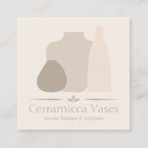 Ivory Handmade Porzellan-Vase-Keramik