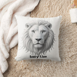 Ivory Lion Kissen