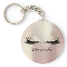 Ivory Pink Eyes Girly Makeup Lashes