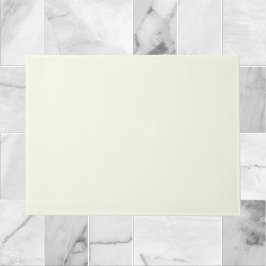 Ivory Solid Color Fußmatte