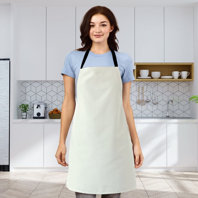 Ivory Solid Color Schürze (Von Creator hochgeladen)