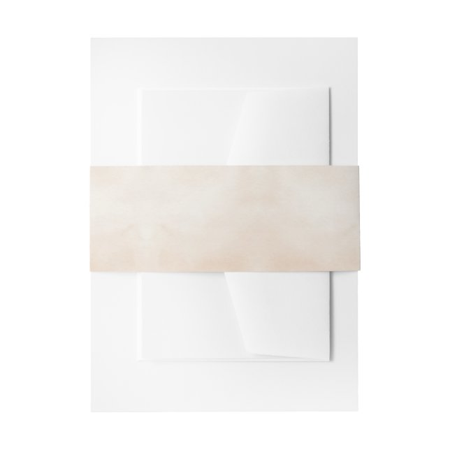Ivory Wash Einladungsbanderole (Vorderseite Beispiel)