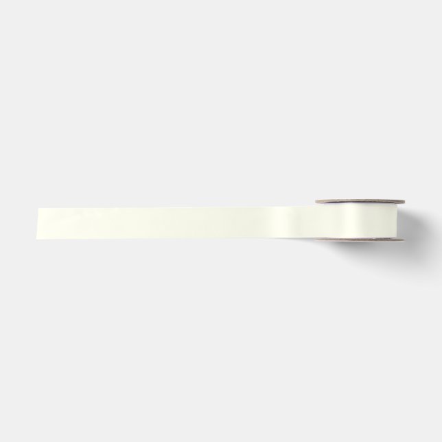 Ivory White Satinband (Vorderseite)