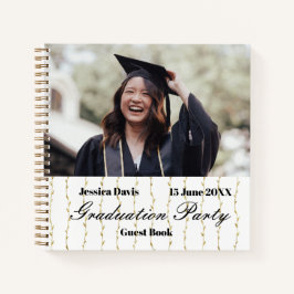 Ivy Classic Graduation Party Guest Sign in Notizbuch