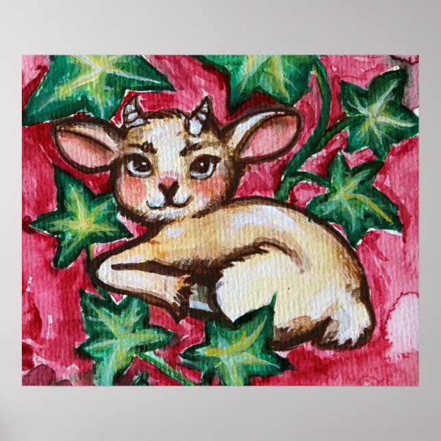 Ivy Goat Poster (Vorne)