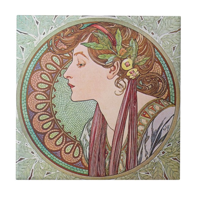 Ivy Goddess Fliese (Vorderseite)