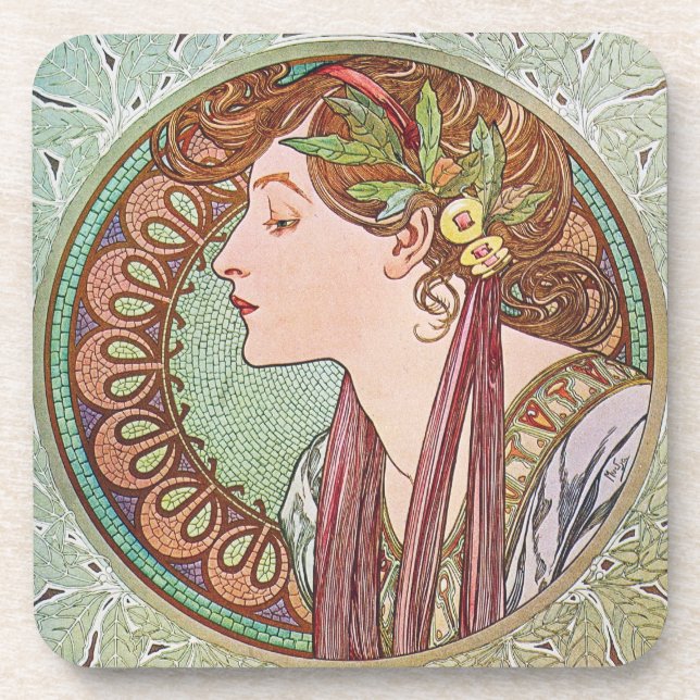 Ivy Goddess Getränkeuntersetzer (Vorderseite)