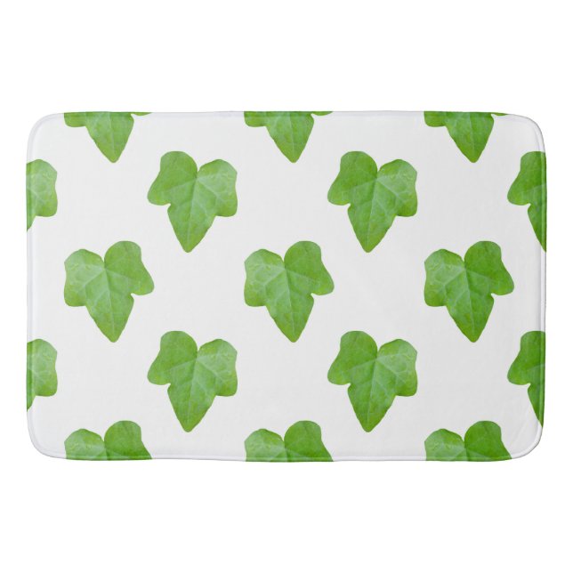 Ivy Leaf Pattern Badematte (Vorderseite)