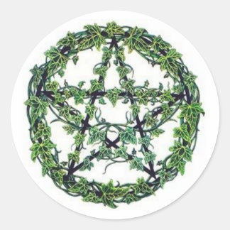 Ivy Pentagramm Sticker