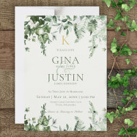 Ivy & Sage Monogram Wedding