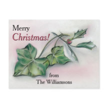 Ivy und Heilige Personalisierte Weihnachten