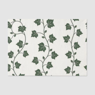 Ivy Vine Seamless Pattern Classic Green Seidenpapier