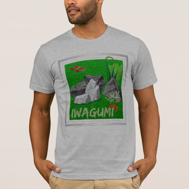 Iwagumi - Glaskasten T-Shirt (Vorderseite)