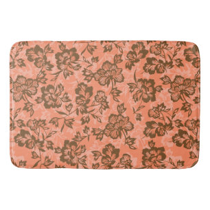 Iwalani Vintag Hawaiian Papaya Floral Badematte