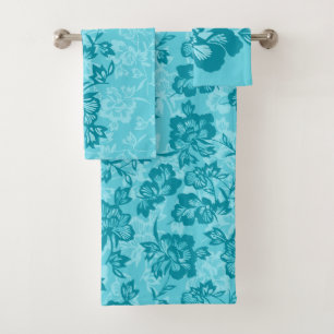 Iwalani Vintages hawaiisches Koordinate-Mit Badhandtuch Set