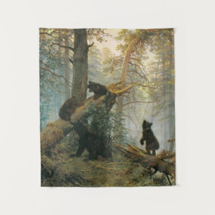 Iwan Schischkin - Morgen in einem Kiefernwald (188 Wandteppich