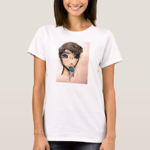 Iwan und das blaue Himbeerensnowcone T-Shirt