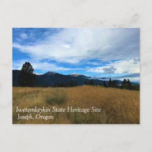 Iwetemlaykin Staat Heritage Site, Oregon Postkarte