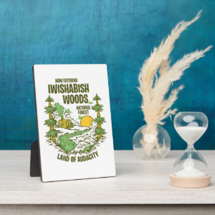 Iwishabish Woods Nationalforst Land der Kühnheit Fotoplatte
