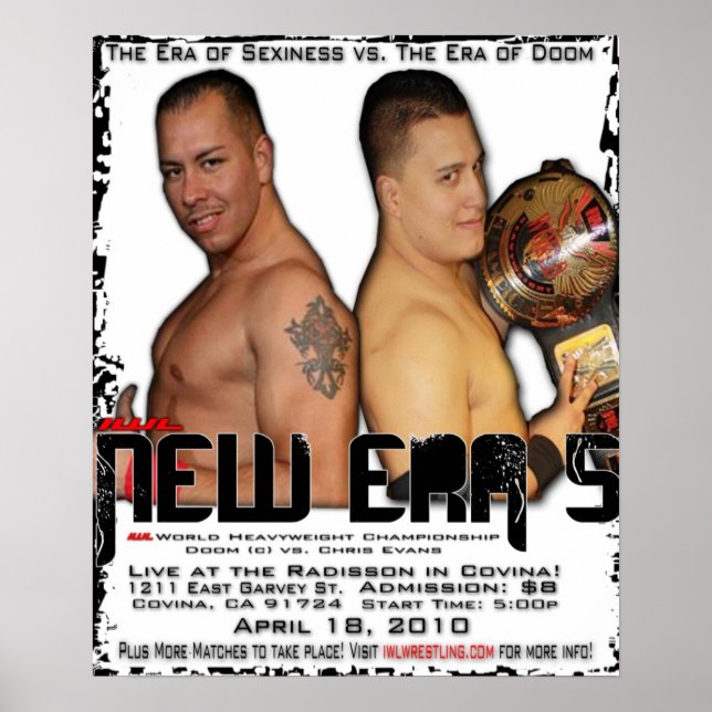 IWL New Era 5 Flyer Poster! Poster (Vorne)
