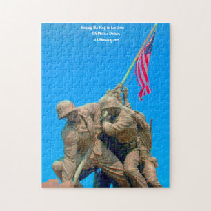 Iwo-Jima 5. Marine Division 5/02/1945 Puzzle