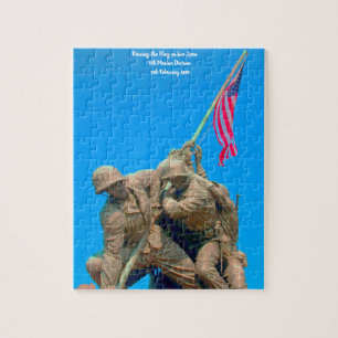 Iwo-Jima 5. Marine Division 5/02/1945 Puzzle