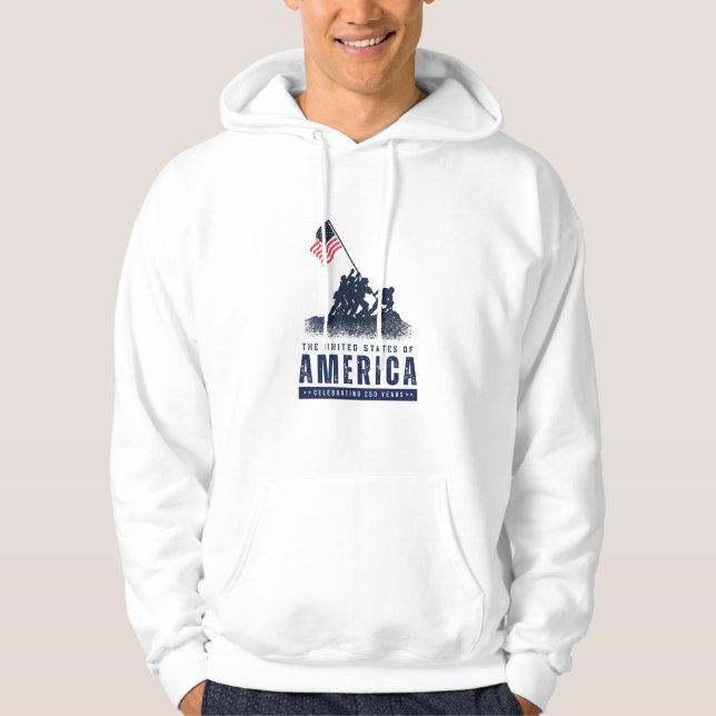 Iwo Jima America 250 Hoodie (Vorderseite)