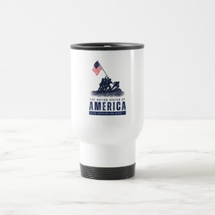 Iwo Jima Amerika 250 Reisebecher