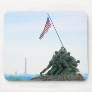 Iwo Jima Denkmal Washington DC Mousepad