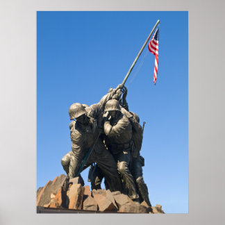 Iwo Jima - Frontalansicht Poster
