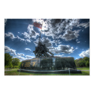 Iwo Jima Memorial (Großformat) Fotodruck