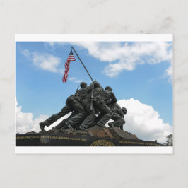 Iwo Jima Memorial in Washington DC Postkarte