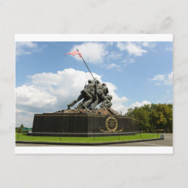 Iwo Jima Memorial in Washington DC Postkarte