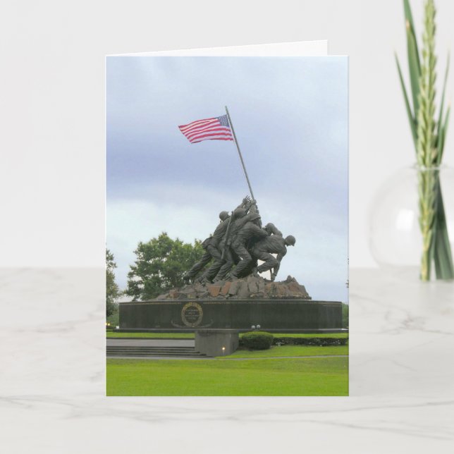Iwo Jima, Veteran's Day Card Dankeskarte (Vorderseite)