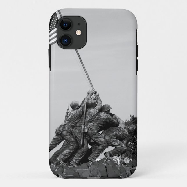 Iwojima-Denkmal Case-Mate iPhone Hülle (Rückseite)