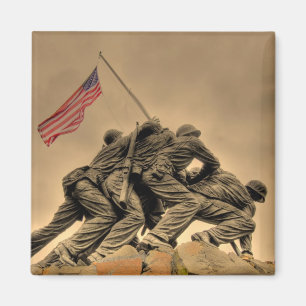 IWOJIMA-DENKMAL MAGNET
