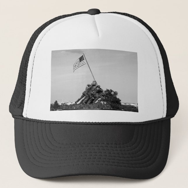 Iwojima-Denkmal Truckerkappe (Vorderseite)