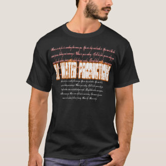 IWP "M.I.T.D.F." (orange/Weiß) T-Shirt