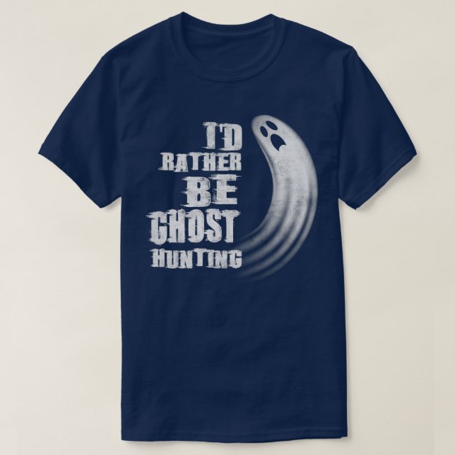 Ix27d eher Ghost Jagd Halloween Ghosting G T-Shirt (Design vorne)