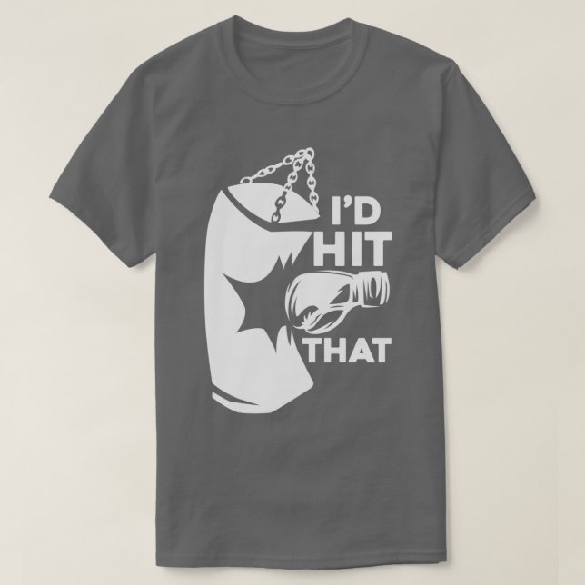 Ix27d hat diese Boxer-Body-Bag mit einem Handschuh T-Shirt (Design vorne)