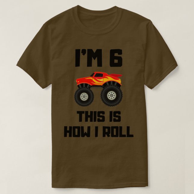 Ix27m 6 This Is How I Roll 2 T-Shirt (Design vorne)