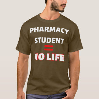 Ix27m A Pharmacy Student Ich habe kein Leben rot l T-Shirt