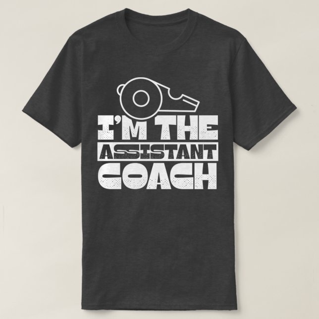 Ix27m Der Assistant Coach Coach Trainer T-Shirt (Design vorne)