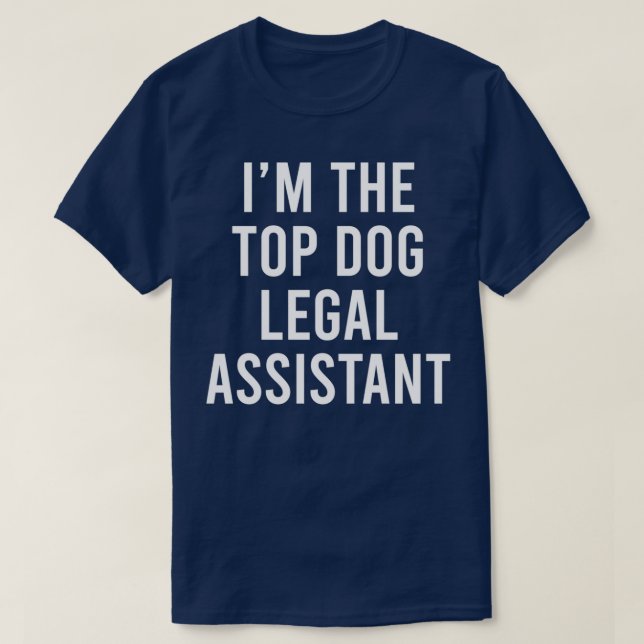 Ix27m der führende Dog Rechtsberater Funny Legal A T-Shirt (Design vorne)