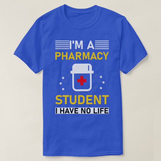 Ix27m eine Apothekerin Studentin Ich habe kein Leb T-Shirt (Design vorne)