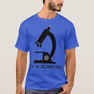 Ix27m-Logo für das Microscope-Logo von Scientist T-Shirt