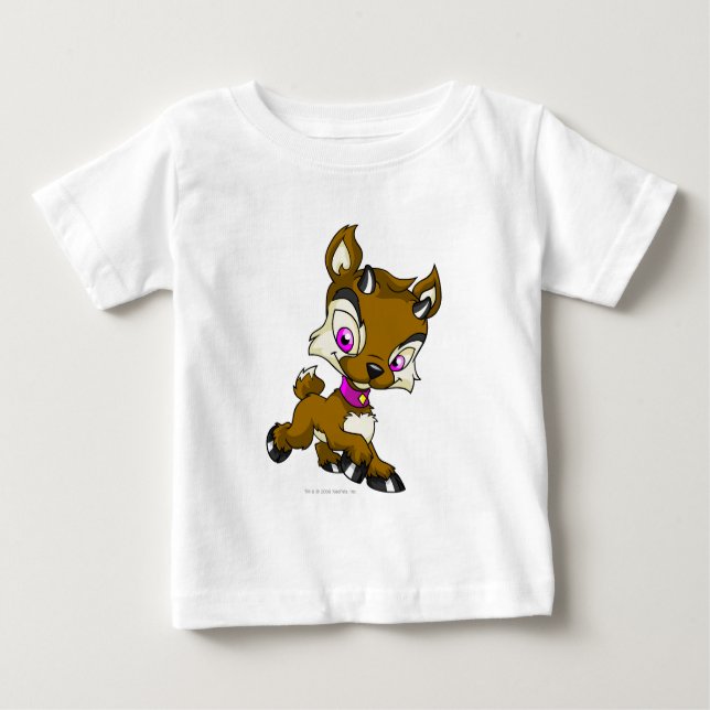 Ixi Brown Baby T-shirt (Vorderseite)