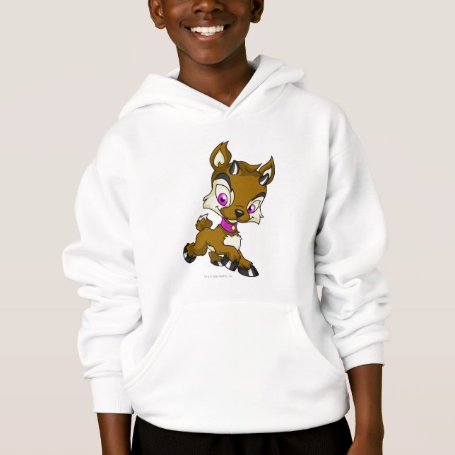 Ixi Brown Hoodie (Vorderseite)